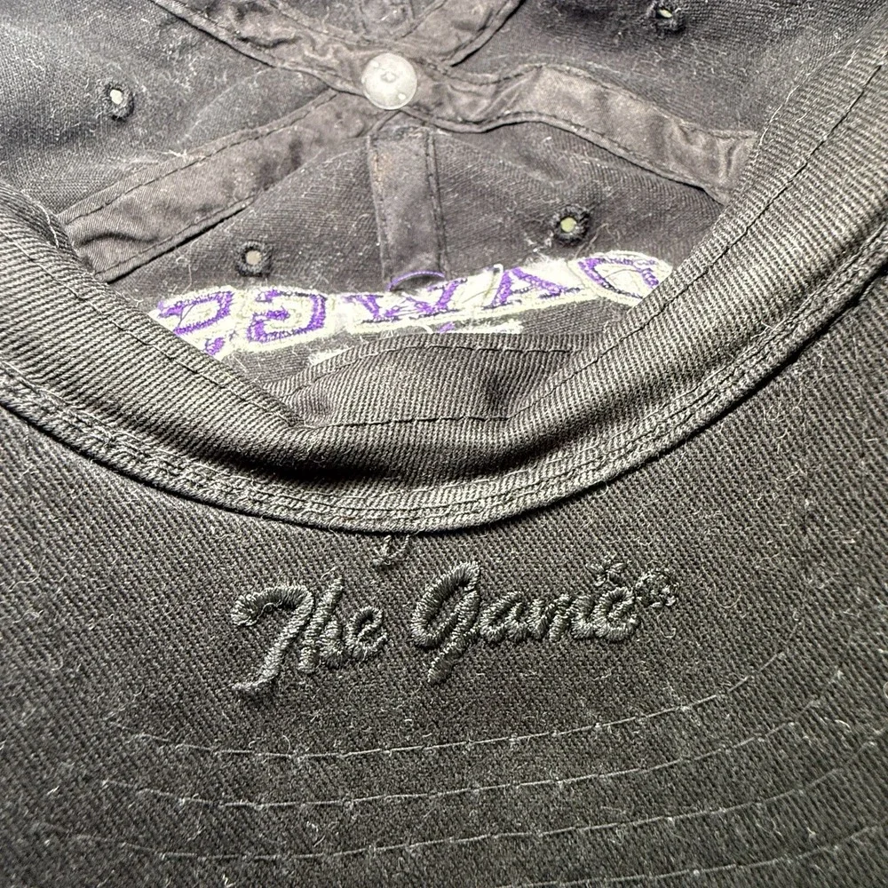 Washington Huskies Black Embroidered Adjustable Youth Kids Hat‎ Cap The Game